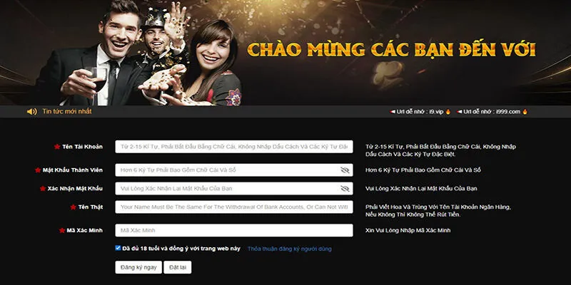 Hướng dẫn đăng ký i9Bet đơn giản cho tân thủ Hướng dẫn đăng ký i9Bet đơn giản cho tân thủ