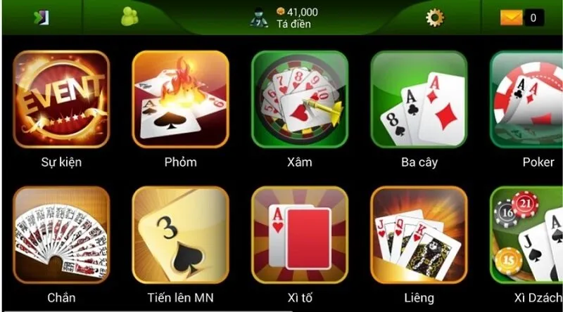 Kho game bài đẳng cấp bậc nhất thị trường