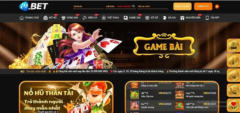 Game bài đỉnh cao